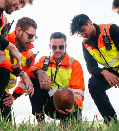 Vikings invade Heathrow as the NFL touches down in London
