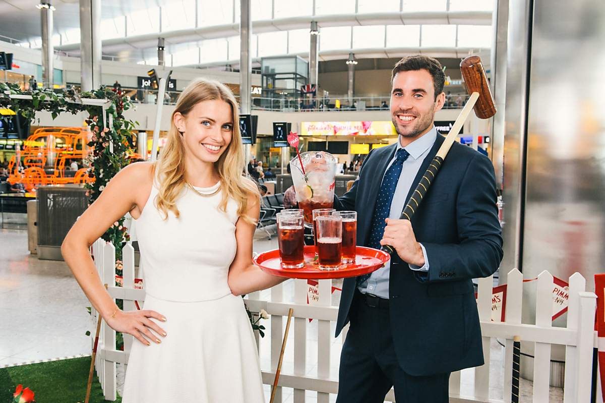 Download Image - Heathrow and Pimm's picture
