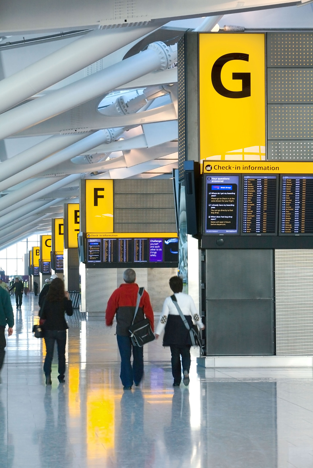 Download Image - Terminal 5 departures picture