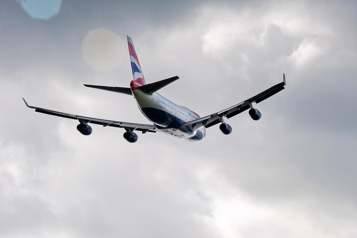 Download Image - BA in flight picture