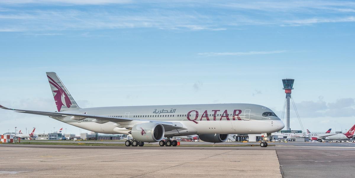 Download Image - Qatar Airbus A350 picture