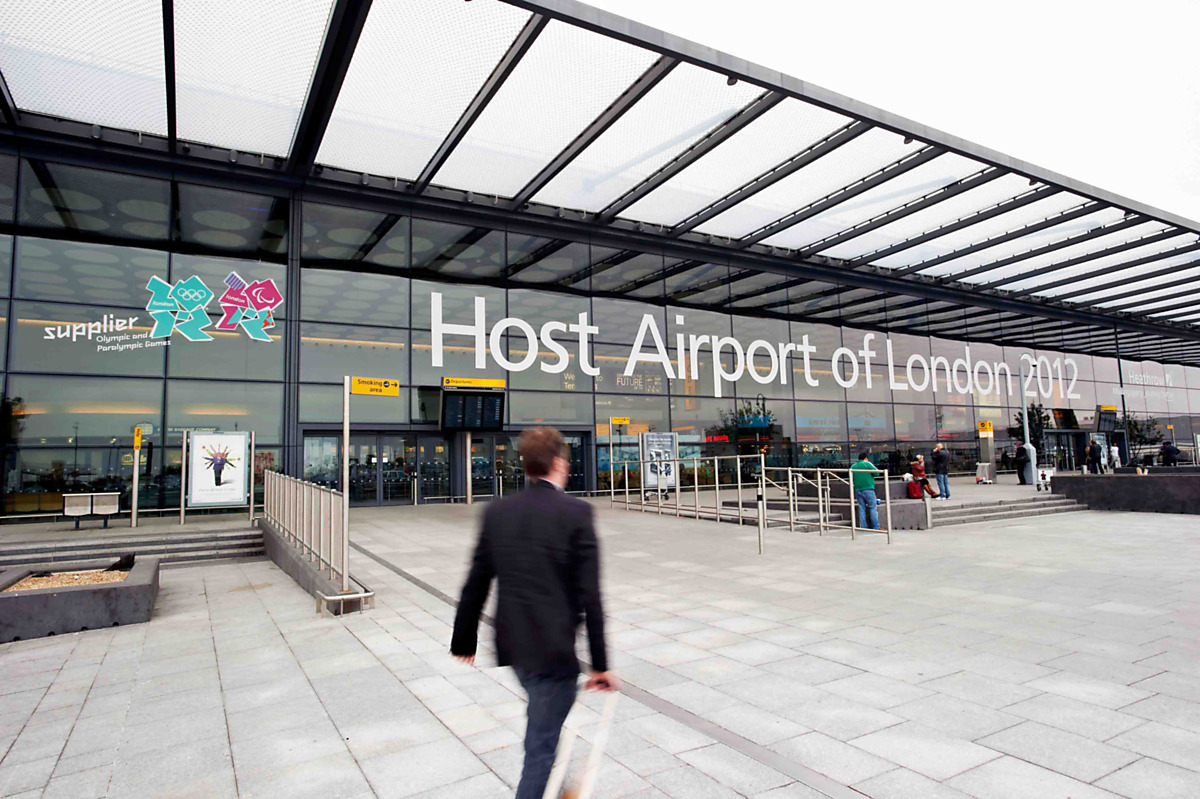 Download Image - Terminal 4 departures forecourt - Host Airport picture