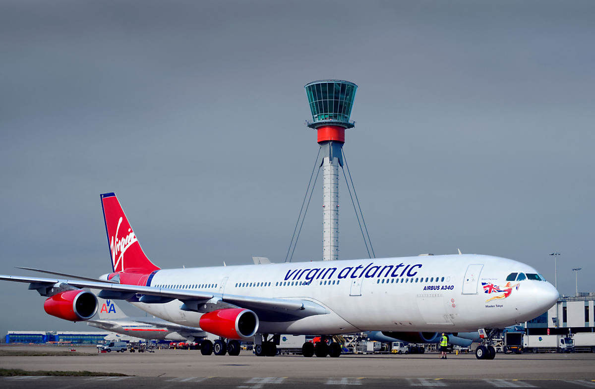 Download Image - Control Tower and Virgin Atlantic picture