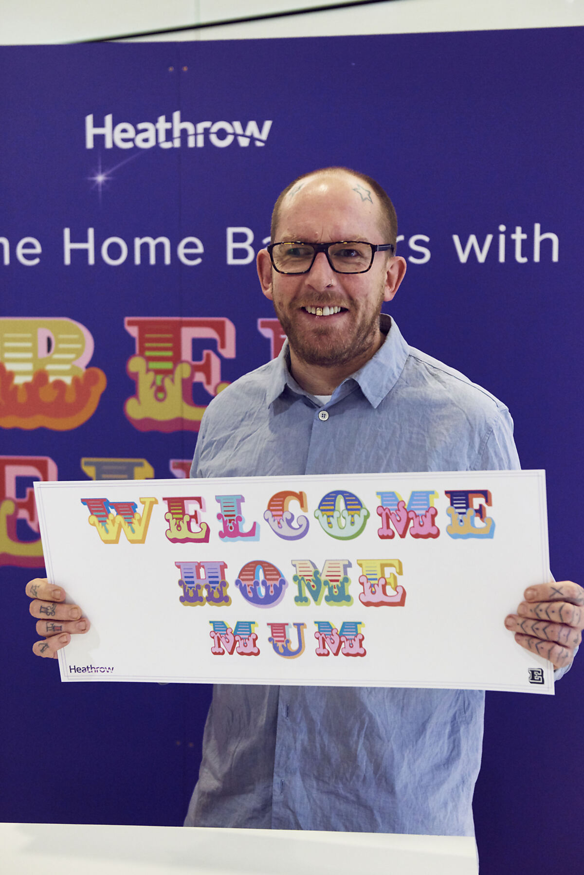 Download Image - Welcome home banners with Ben Eine 2 picture