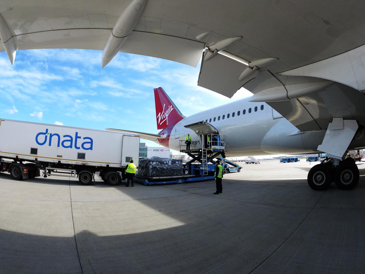 Download Image - Virgin Cargo at Heathrow picture