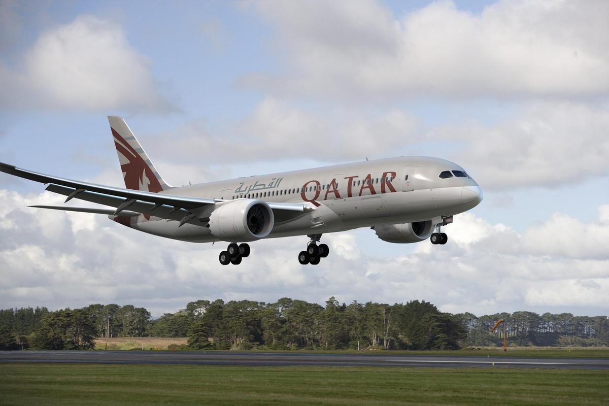Download Image - Qatar Boeing 787 picture