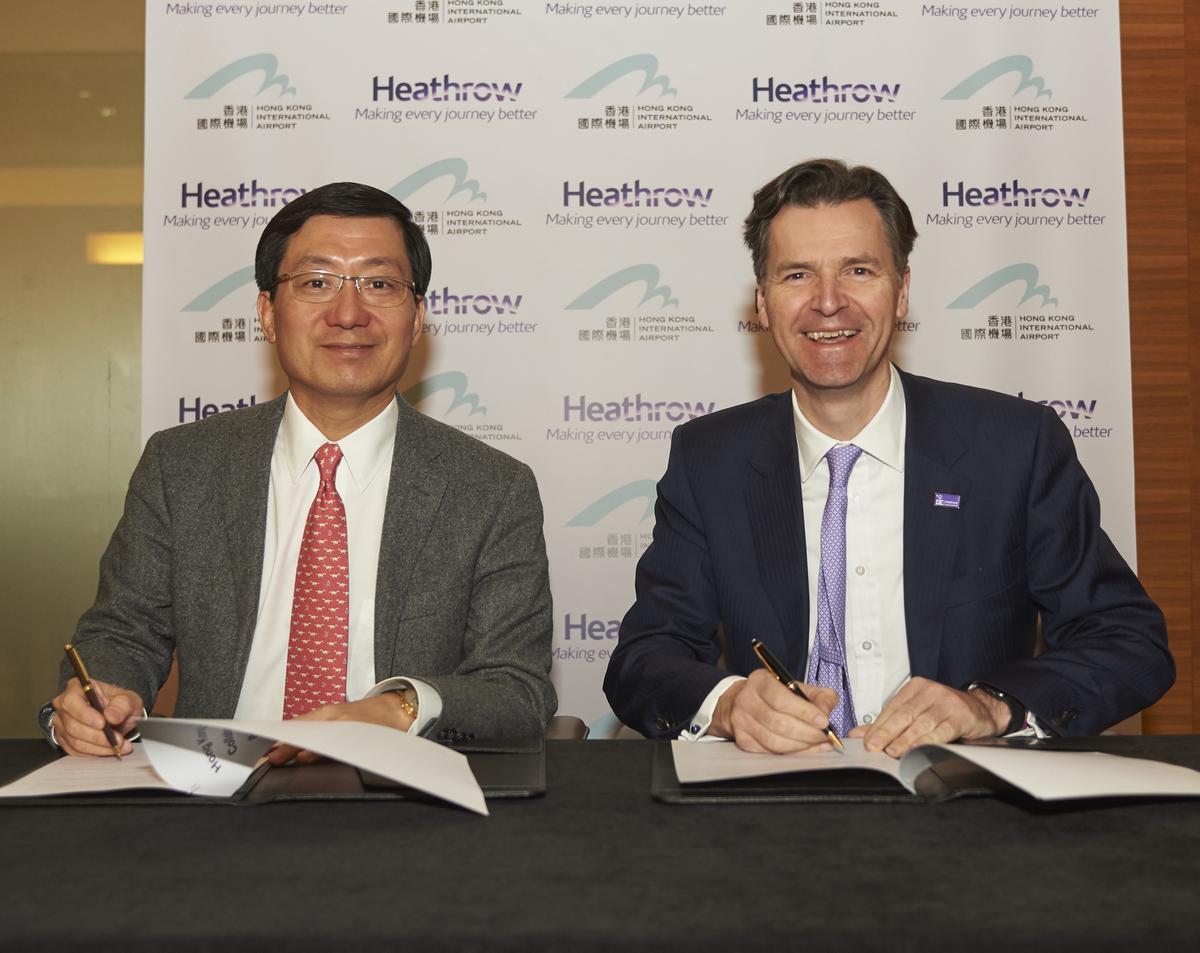 Download Image - Heathrow and Hong Kong partnership picture