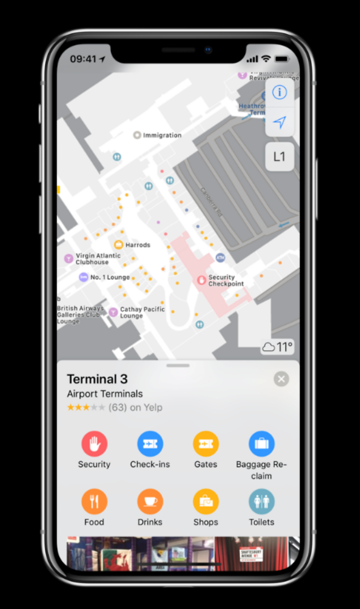 Download Image - Heathrow brings detailed terminal maps to Apple Maps picture