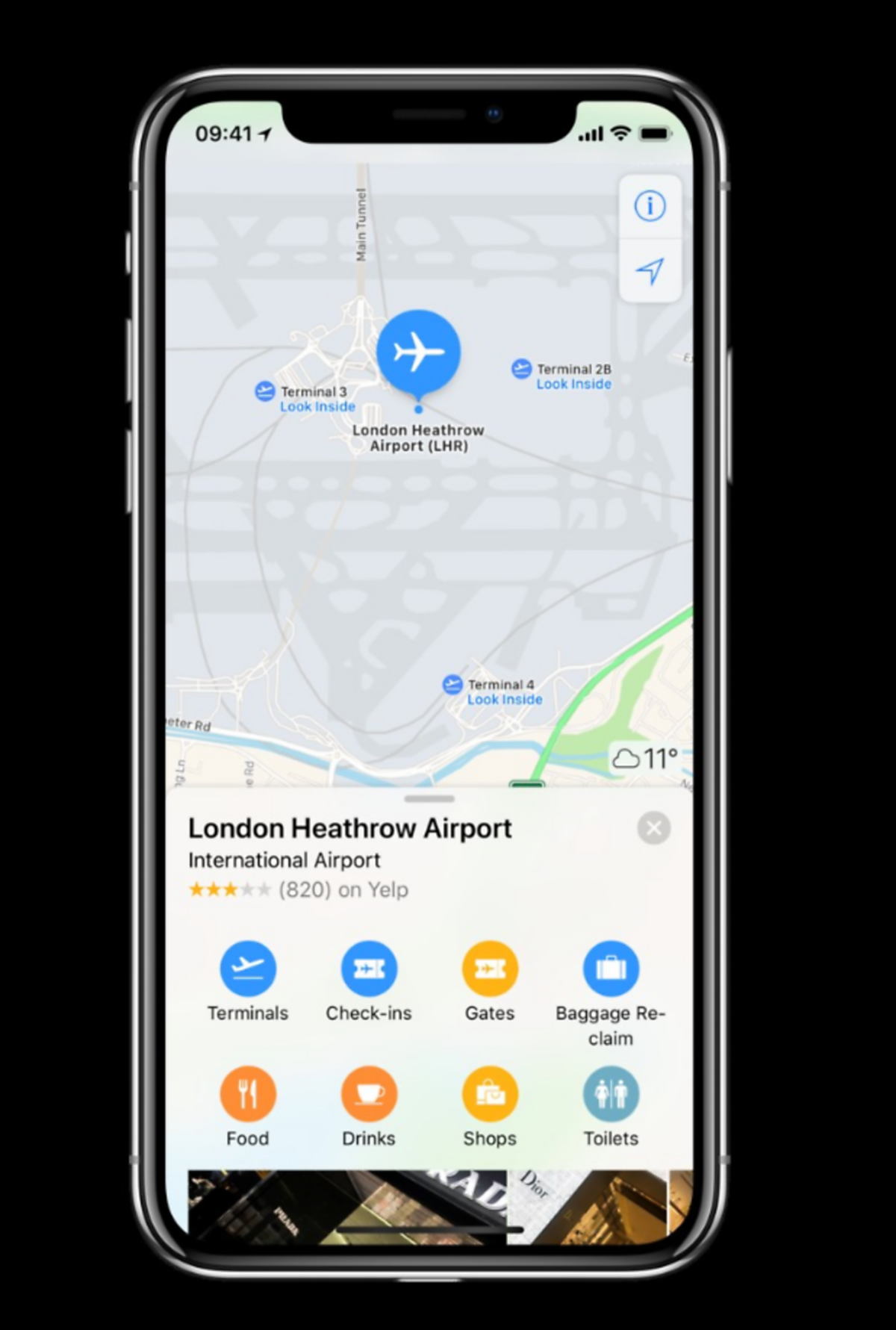 Download Image - Heathrow brings detailed terminal maps to Apple Maps picture