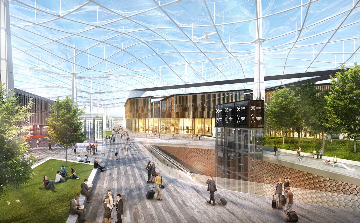Download Image - Grimshaw concept design of a future Heathrow picture