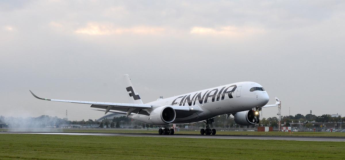 Download Image - Finnair A350 picture