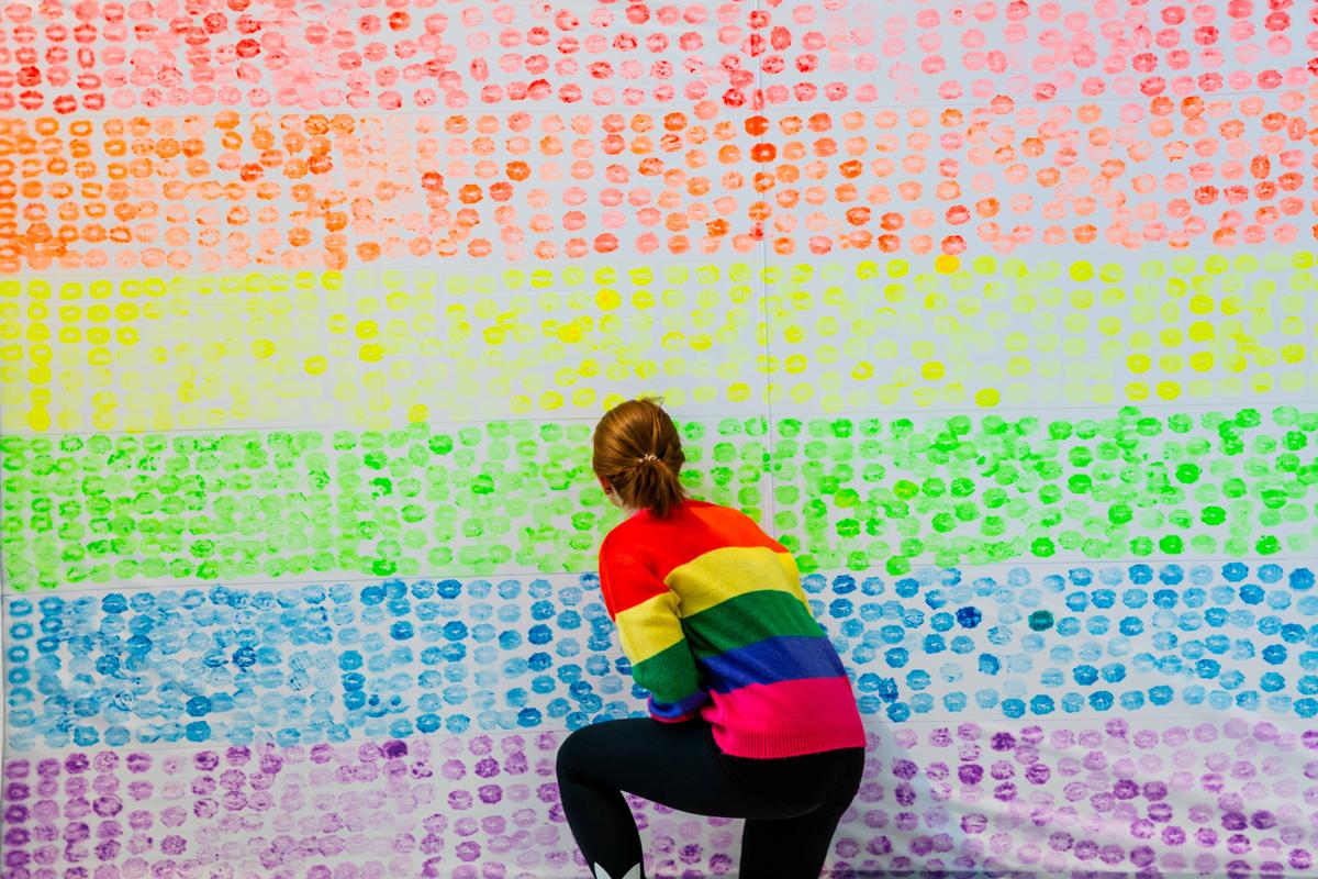 Download Image - Heathrow flies the flag for Pride picture