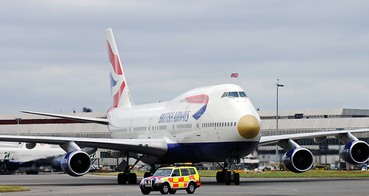 Download Image - British Airways boeing 747 400 picture