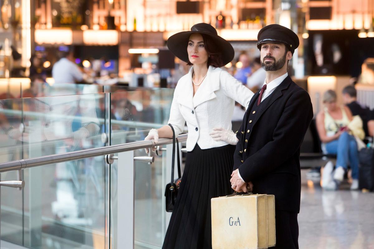 Download Image - Icelandair 'Ahead of Time' performance at Heathrow picture