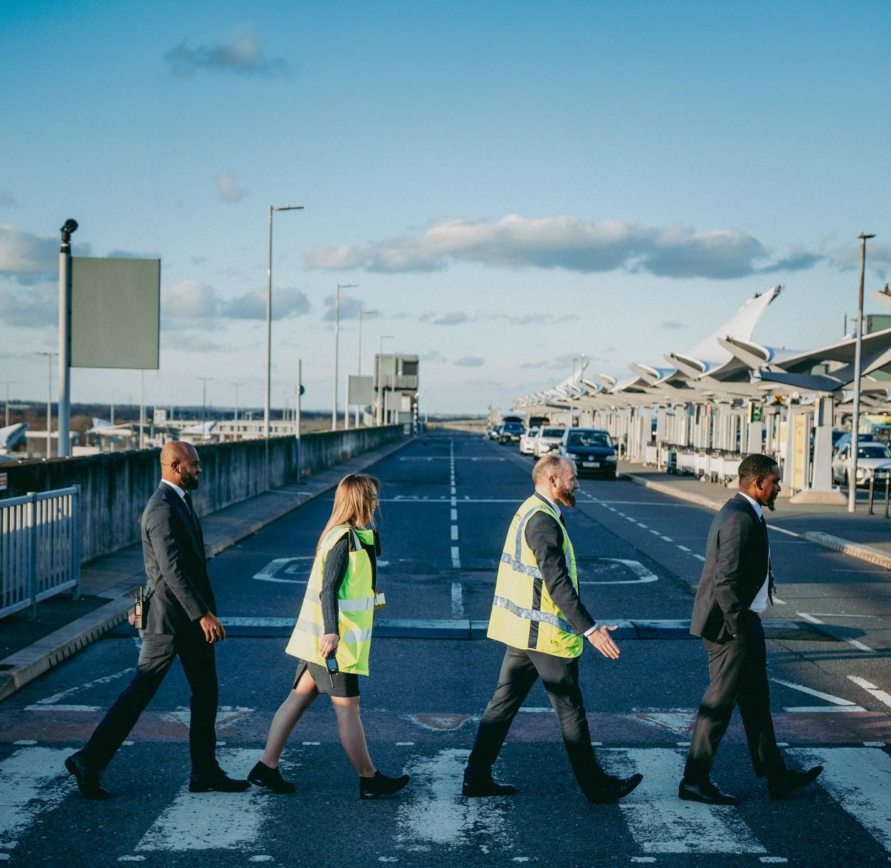 Heathrow “comes together” to mark 60 years since The Beatles’ first North America trip picture