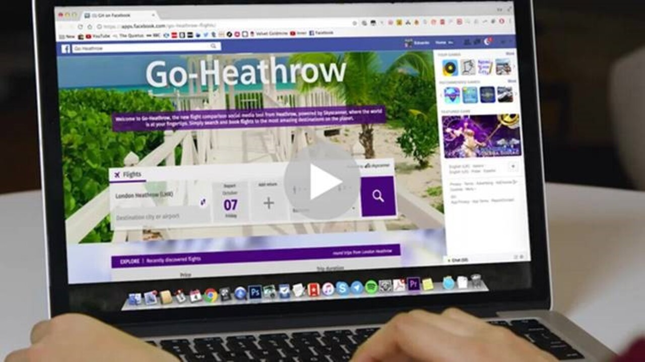 Heathrow launches world-first flight finder picture