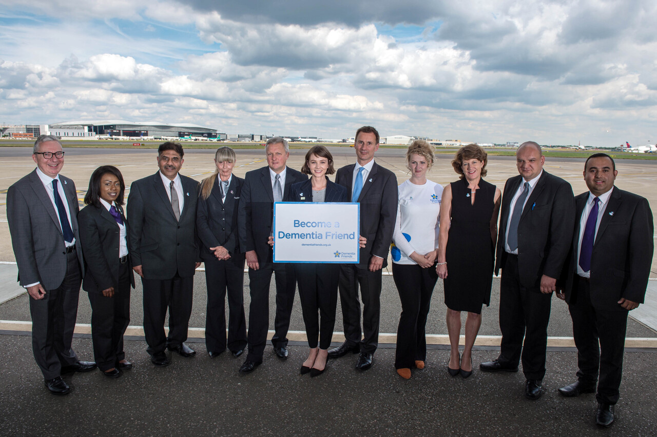 Heathrow commits to becoming world’s first dementia friendly airport picture