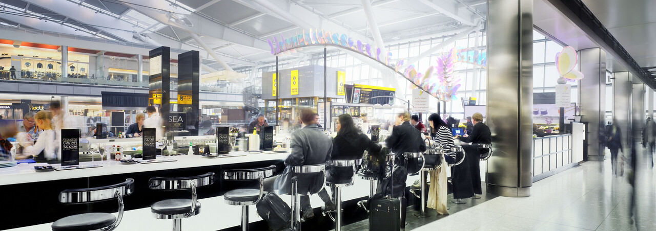 Terminal 5 Caviar House view