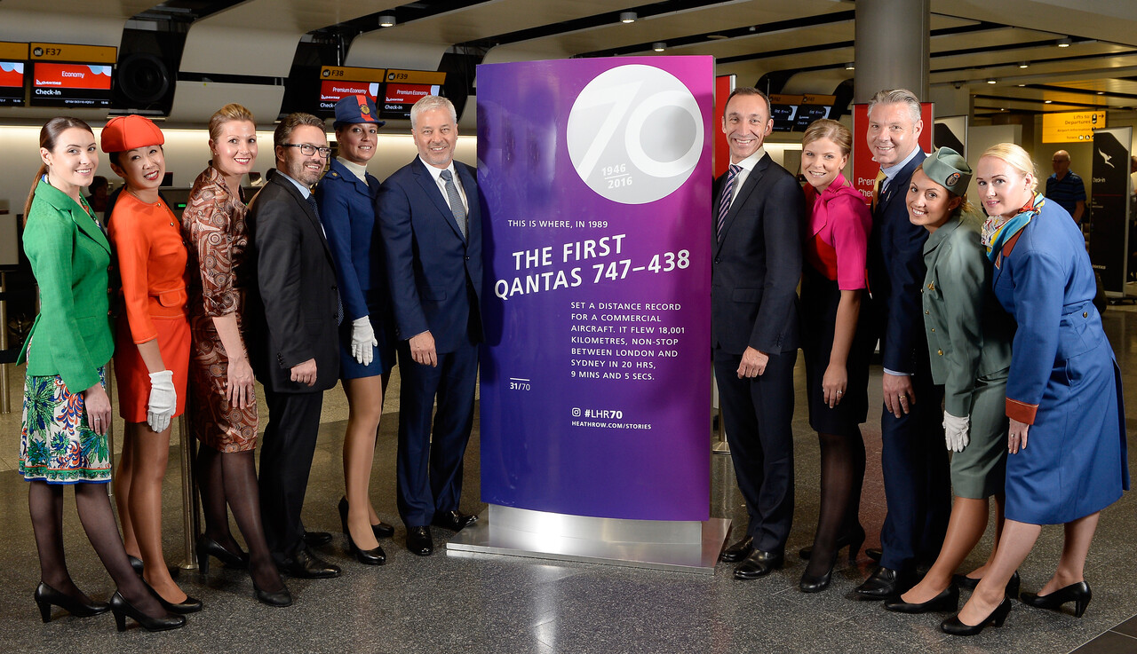 Qantas celebrates Heathrow’s 70th anniversary by offering 70 flights to Sydney picture