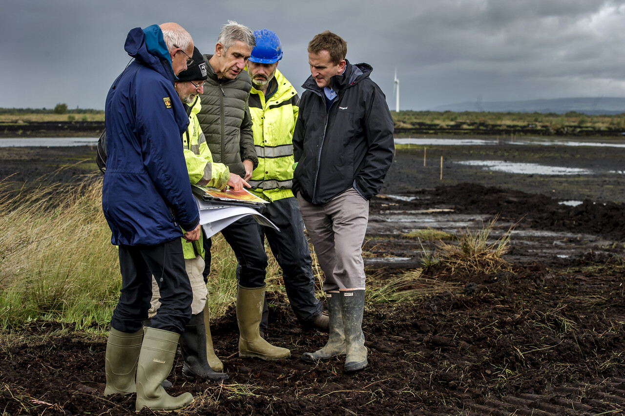 Heathrow and the Lancashire Wildlife Trust visit peatlands