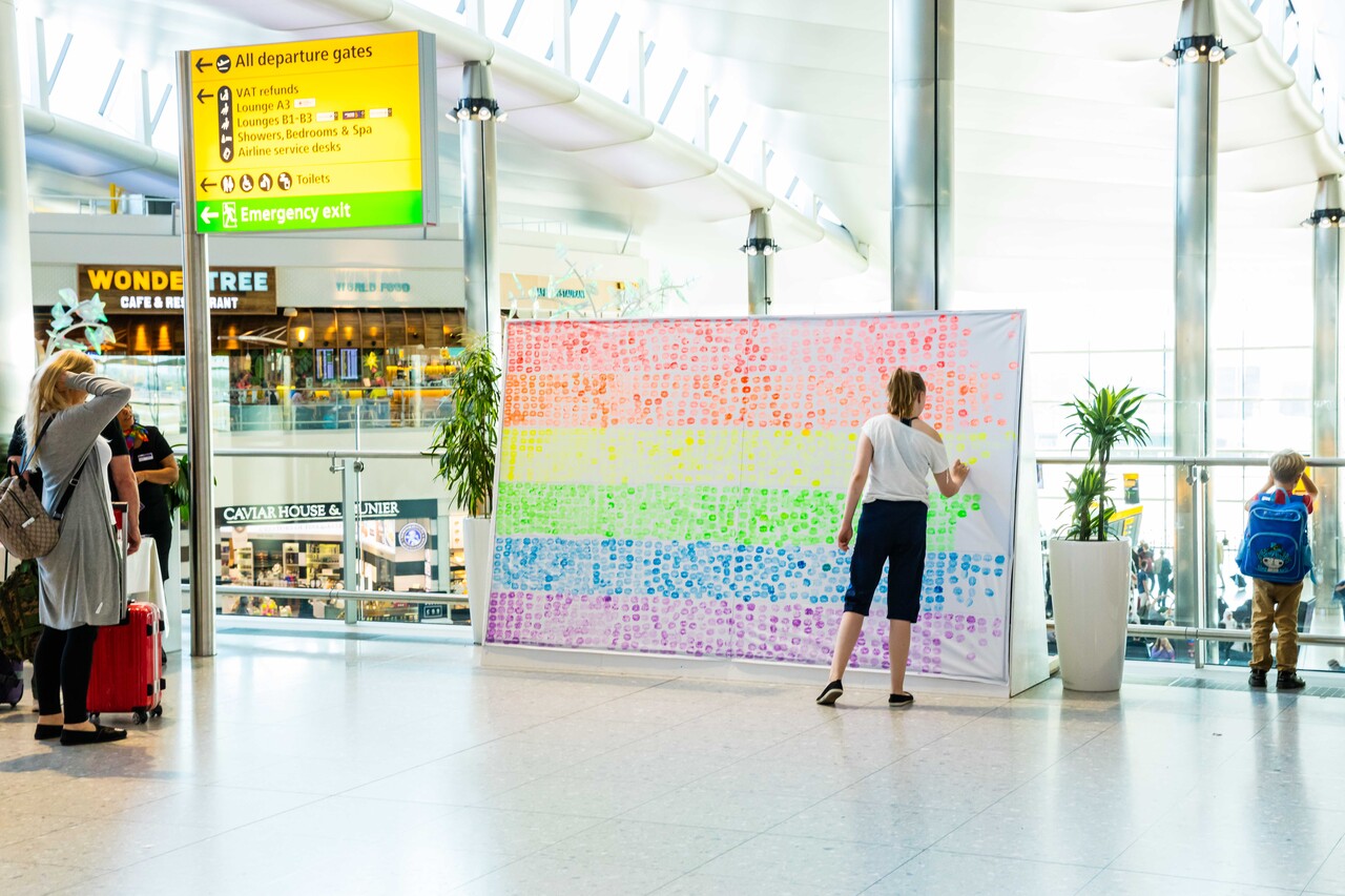 Heathrow flies the flag for Pride