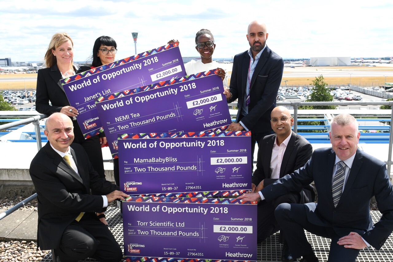 Heathrow kickstarts exporting ambitions of 20 SMEs with ‘World of Opportunity Programme’ picture