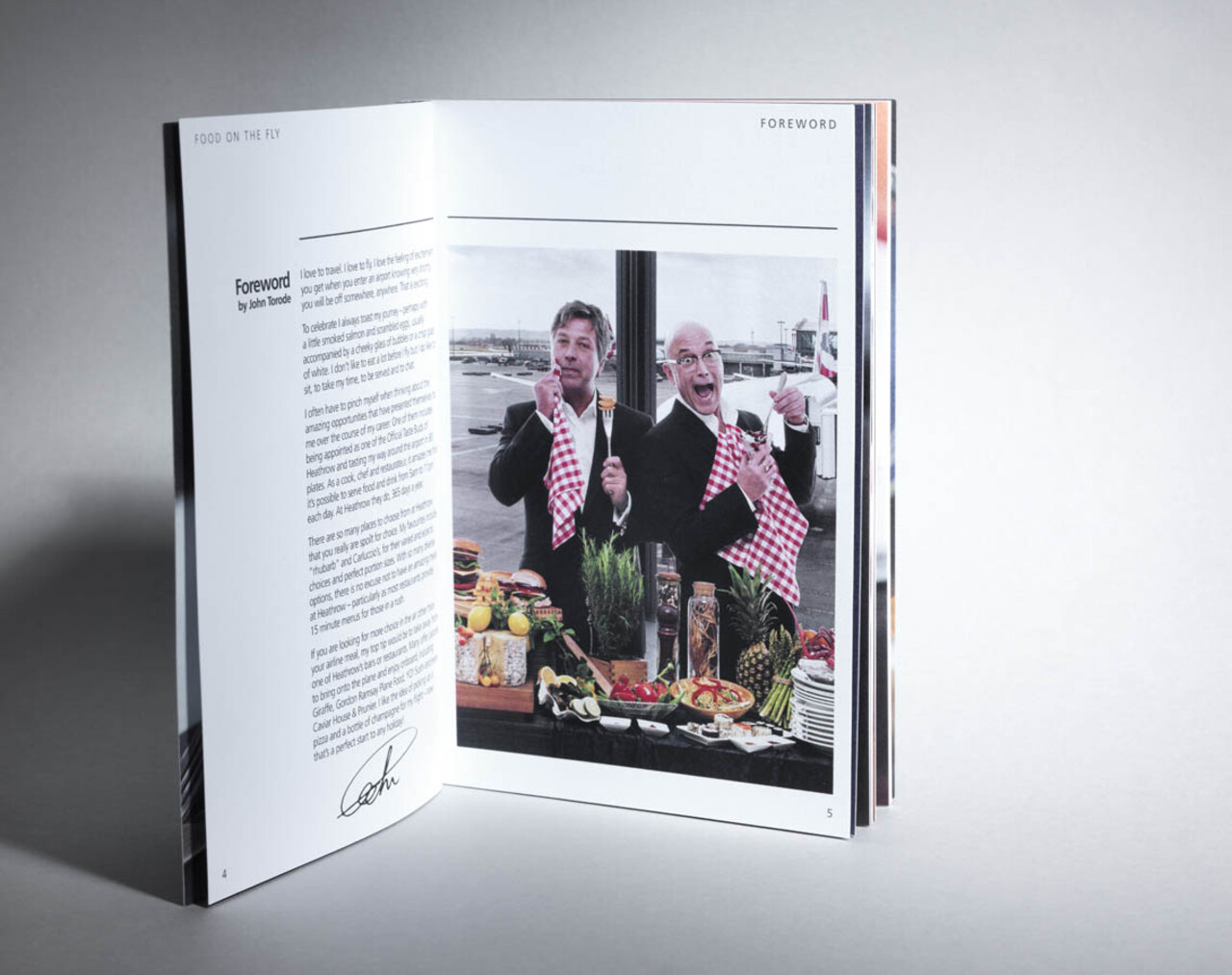 Food on the Fly booklet