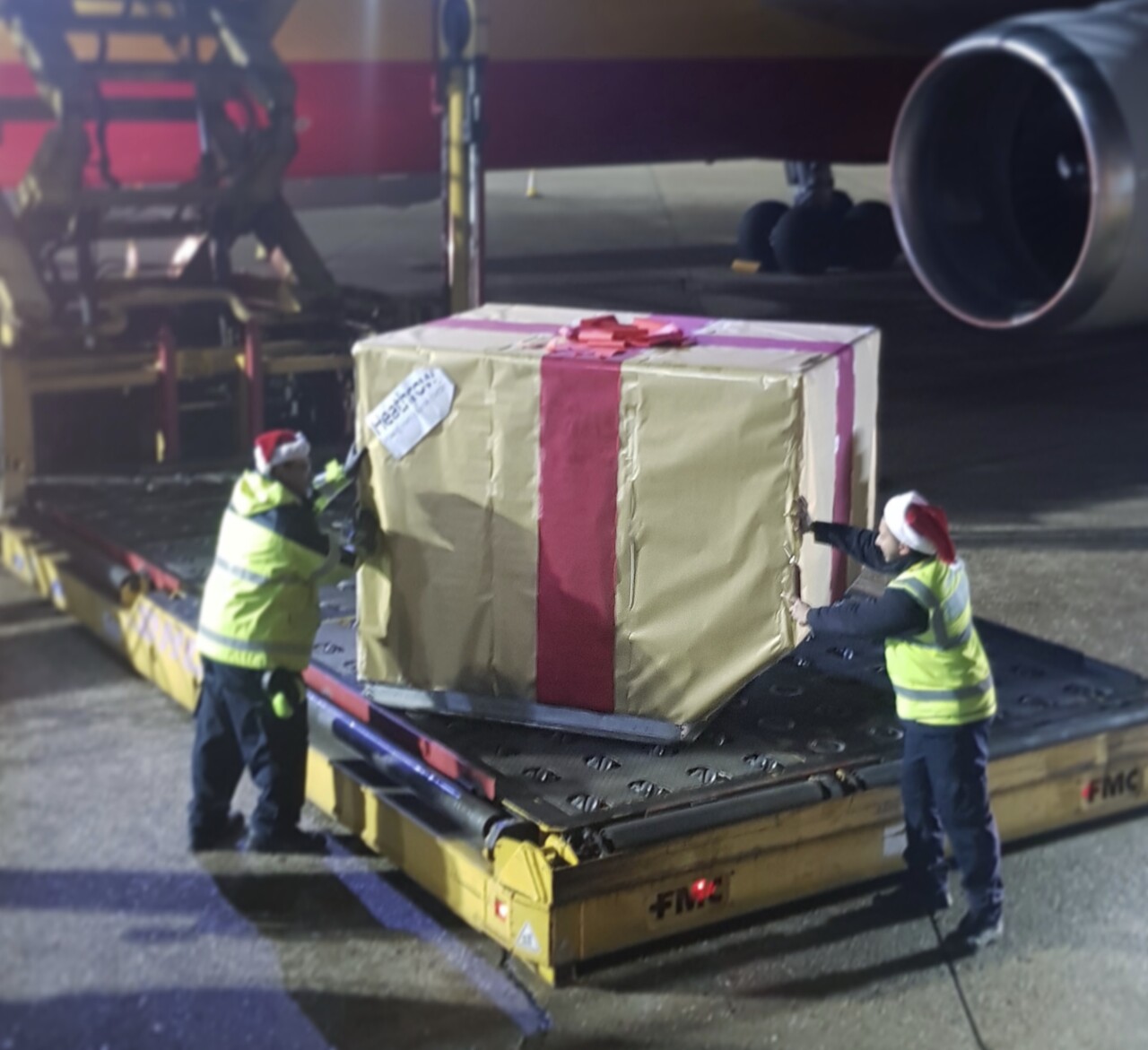 British Christmas joy shipped to the world via Heathrow picture