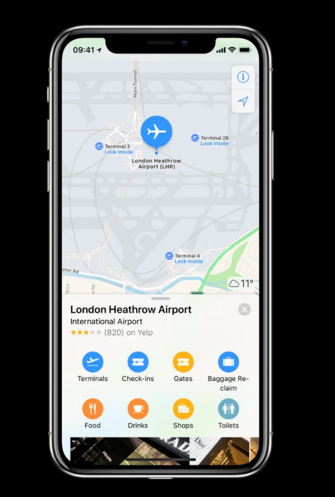 Heathrow brings detailed terminal maps to Apple Maps picture