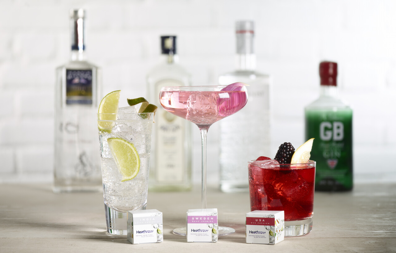 Heathrow launches destination inspired Gin and Tonic T-bags alongside Exclusive Gin picture