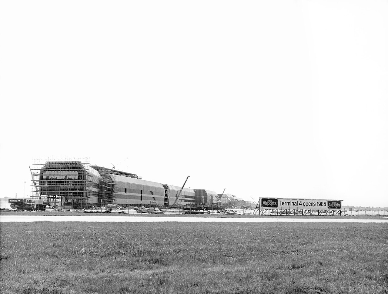 Terminal 4 under construction