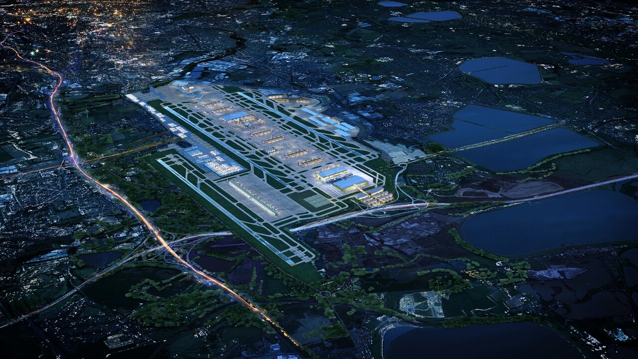 TBF- 3rd runway night