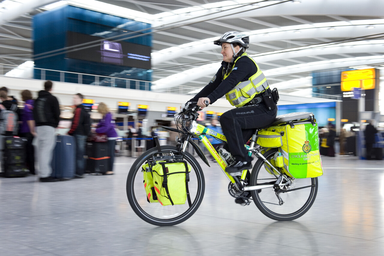 Heathrow safest place in London to have a cardiac arrest picture