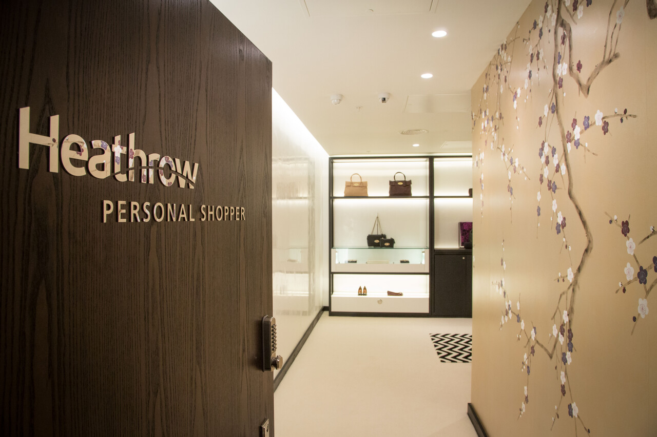Personal Shopping lounge