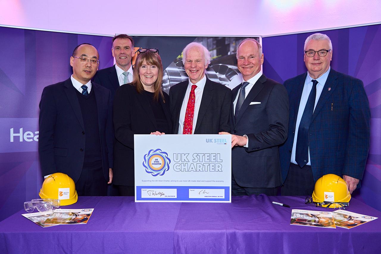 Heathrow CEO signs Steel Charter1