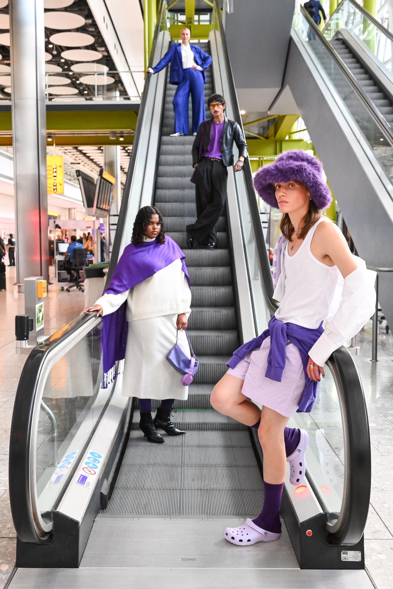 Heathrow LondonFashionWeek 05