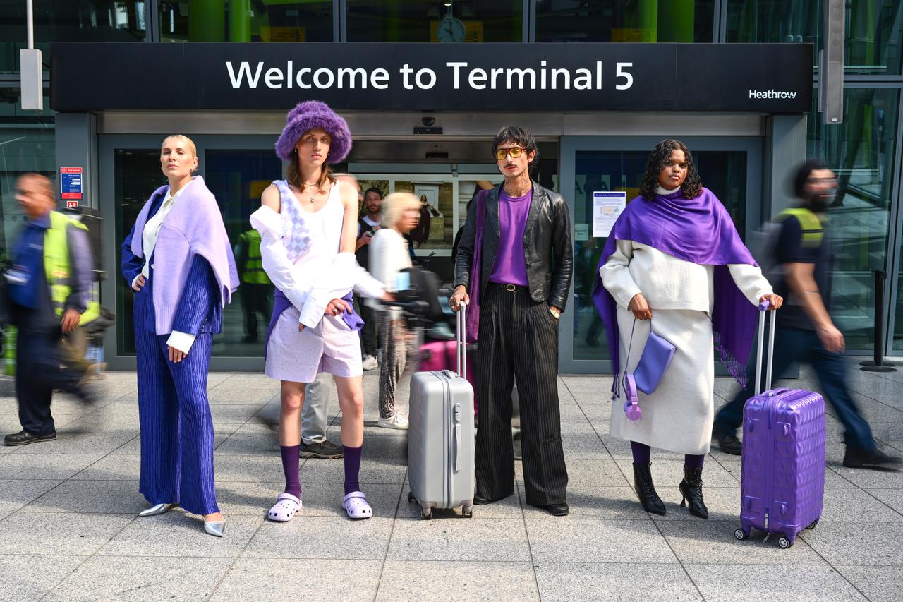 Heathrow LondonFashionWeek 06