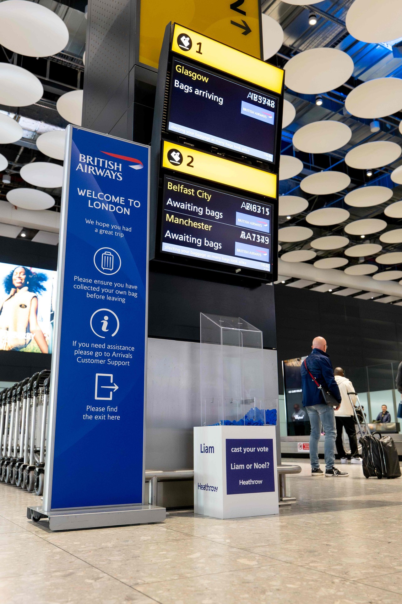 Heathrow Oasis vote 5