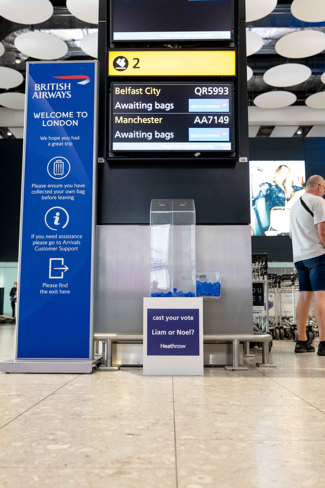 Heathrow Oasis vote 6