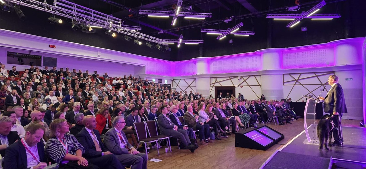 Lord Blunkett speaks at the Business Summit