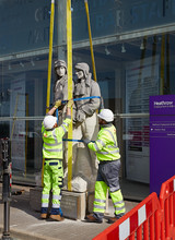 Heathrow’s Alcock and Brown Sculpture travels to Ireland to mark the centenary of the first non stop transatlantic flight