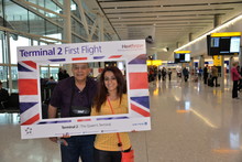 Terminal 2 passengers