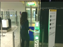 Self-service boarding trial