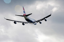 BA in flight