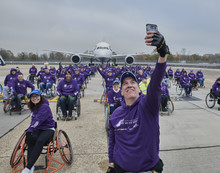 Heathrow participants in world record challenge