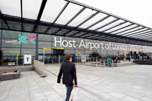 Terminal 4 departures forecourt - Host Airport