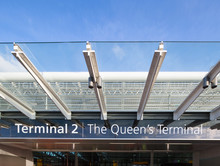 Terminal 2: The Queen's Terminal signage