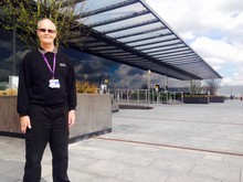 Ray Stanley outside Terminal 4