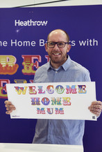 Welcome home banners with Ben Eine 2