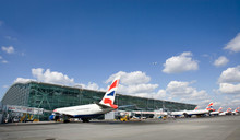 Terminal 5 airfield exterior